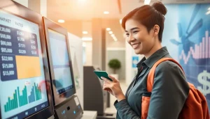 신용카드 현금화를 통해 현금을 쉽게 관리하는 모습