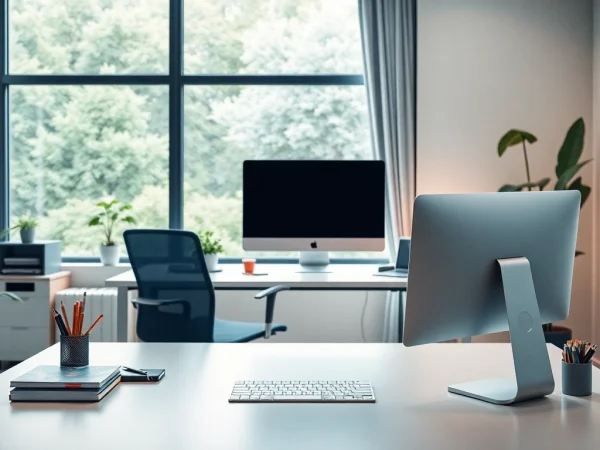 Engaging workspace design showcasing the https://fhpts.com ergonomic setup for enhanced productivity.