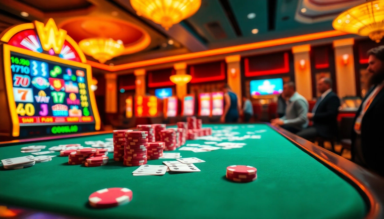 Experience the thrill of doaslot login at a vibrant casino filled with excitement and luxury.
