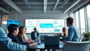 Utilize competitive intelligence insights in a collaborative office environment.