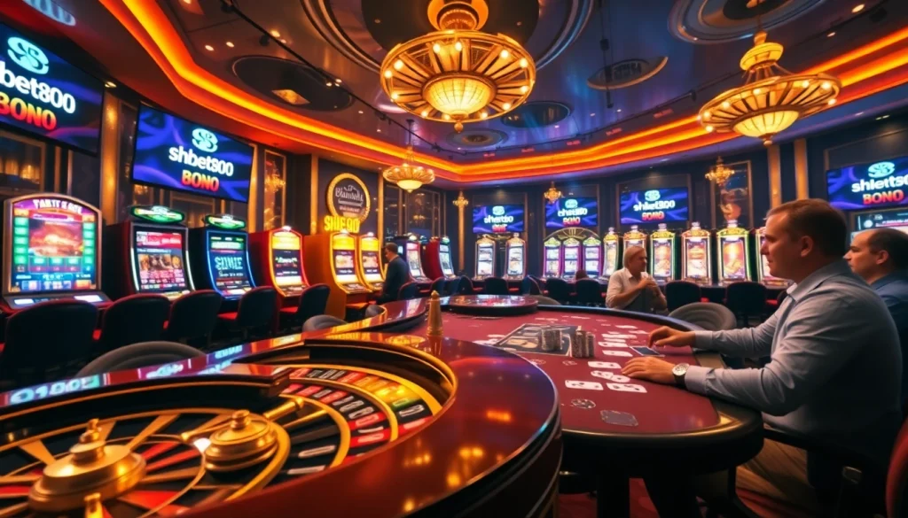 Experience thrilling games and rich rewards at shbet800's dynamic online casino.