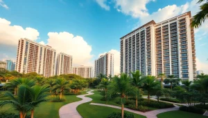 Showcasing the luxurious Tampines St 95 EC surrounded by lush landscapes and modern architecture.