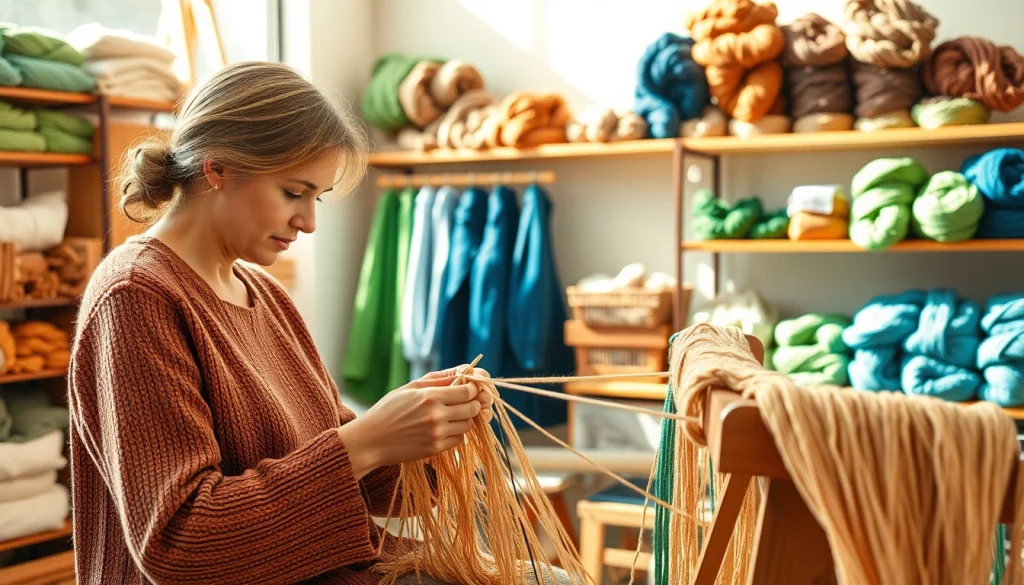 Create a sustainable garment at https://www.ound-ound.com's artisan fashion studio.