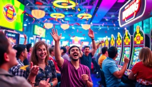 Mainkan petanitoto secara seru dengan pemain bahagia merayakan kemenangan mereka.