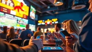 Engaging sports betting California scene with enthusiasts using mobile apps