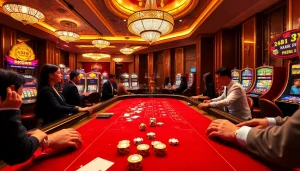 Experience the thrill of kkwin kkwin with vibrant baccarat gameplay and luxurious casino ambiance.