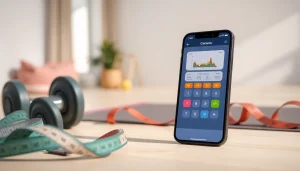 Calculate your daily needs with this TDEE calculator app displayed on a smartphone.