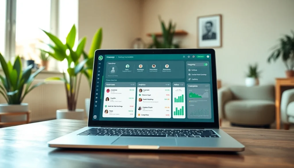 Understanding What is a CRM for WhatsApp through a professional software dashboard image.