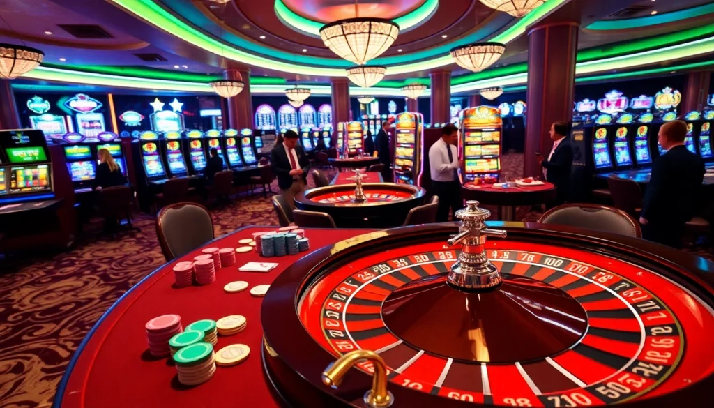 Experience thrilling gameplay at 32win.com with vibrant casino elements and engaging players.