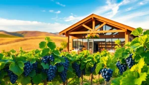 Experience the beauty of clarksburg wineries with lush vineyards and a serene atmosphere.