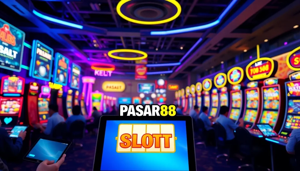 Menangkan permainan PASAR88 SLOT dengan interaksi pemain yang aktif di kasino online.
