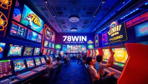 Experience the excitement of the พอร์ทัลเกม 78WIN with vibrant gaming options and immersive interfaces.