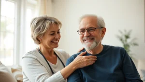 Senior caregivers austin tx providing compassionate support in a cozy home setting.