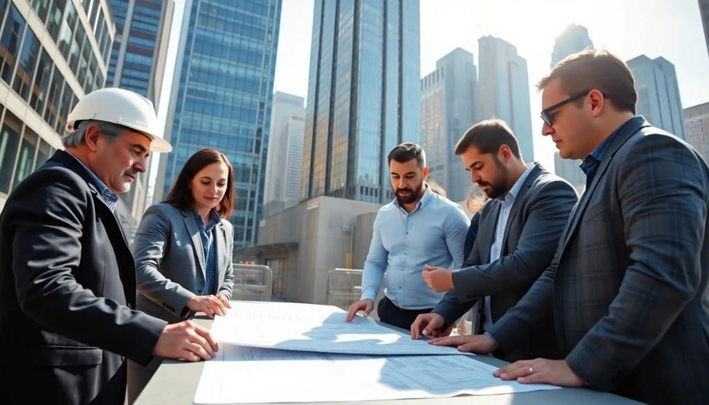 New York City Commercial General Contractor collaborating on a bustling project in NYC.