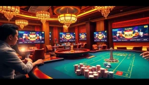 Experience the excitement at trang chủ BL555 with virtual poker, roulette, and gaming interfaces.