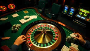 Visual representation of the hidden wiki current status in a vibrant casino setting, showcasing roulette excitement and strategic gameplay.