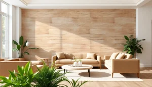 Illuminate your space with a stunning wall accent panel that enhances modern interiors.