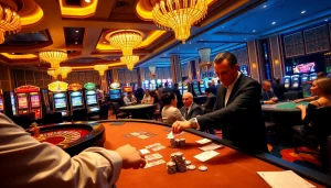 Experience the excitement of gambling at bem88 with a vibrant casino scene filled with dynamic gaming options.