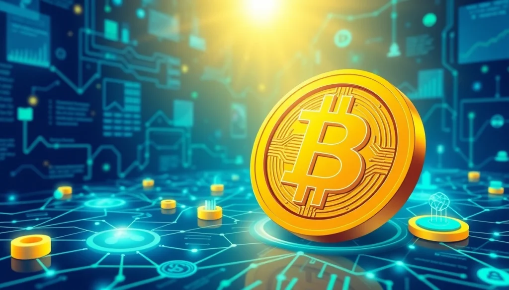 Comprendre bitcoin: Illustrative infographic explaining the digital currency and its decentralized nature.