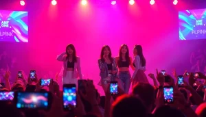 Catch the latest Blackpink news as the group ignites the stage with exhilarating performances.