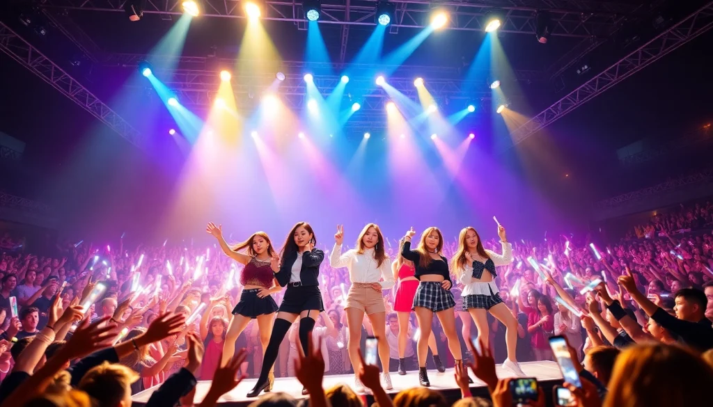 Catch the latest Blackpink news as the group delivers an electrifying performance on stage.