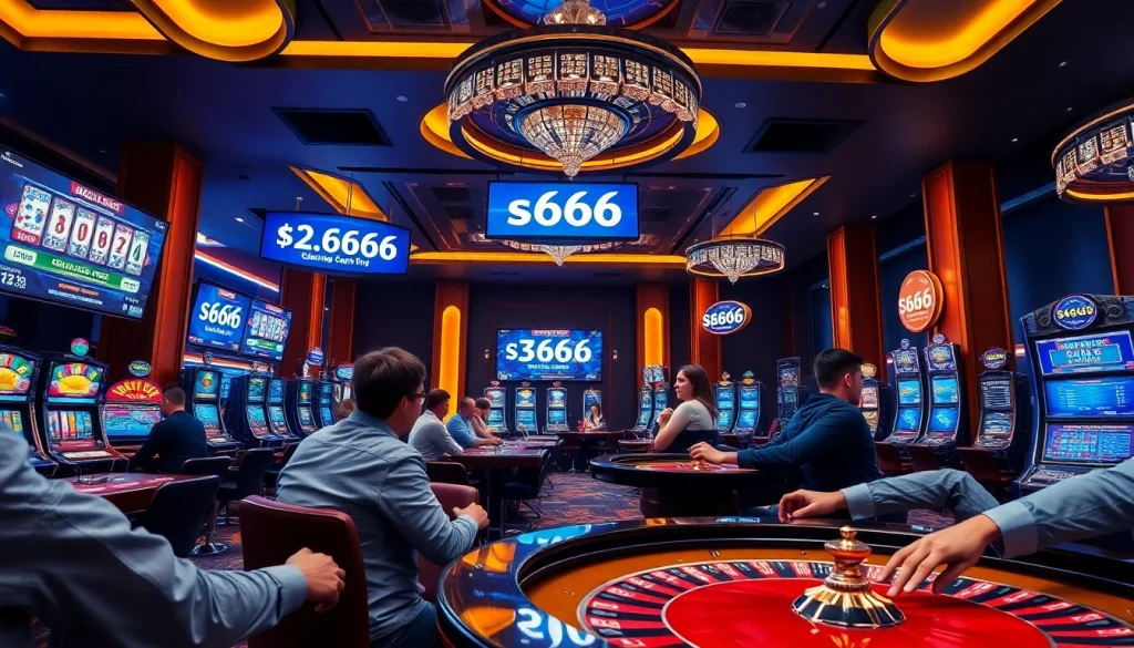 S666.nyc online casino gaming experience showcasing poker and slots excitement.