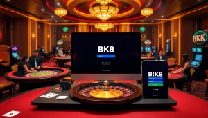 Use the bk8 login screen on mobile devices while enjoying vibrant casino action.
