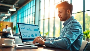 Analyze and find competitor customer list in a professional setting with bright lighting.