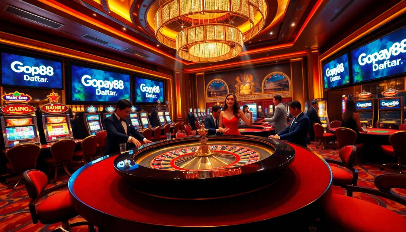Join the thrilling action at Gopay88 Daftar, where players enjoy luxurious casino games and excitement.