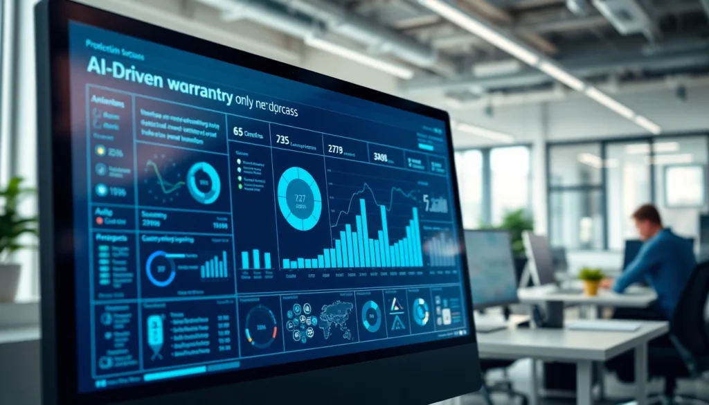 Visual representation of how does Pretzel use AI in its warranty process through modern technology and data analytics.