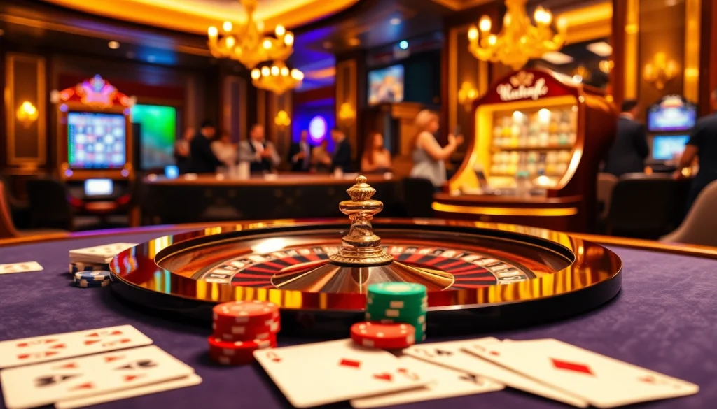 Engage with top hidden wiki links while strategizing at a lavish casino table.