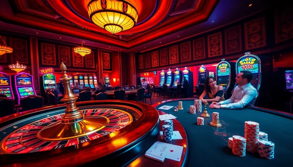 Experience thrilling gameplay at sc88 as players engage in intense casino action.