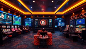 Online gaming platform environment at new88go.com showcasing casino games and sports betting.