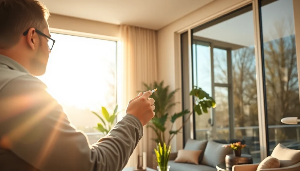 Enhance comfort and privacy with window tinting Cleveland TN in a stylish home setting.