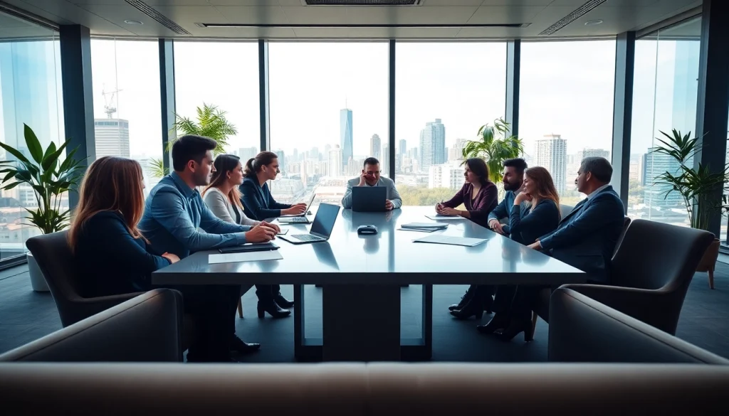 Discussing luxembourg holding setup in a modern business environment with investors.