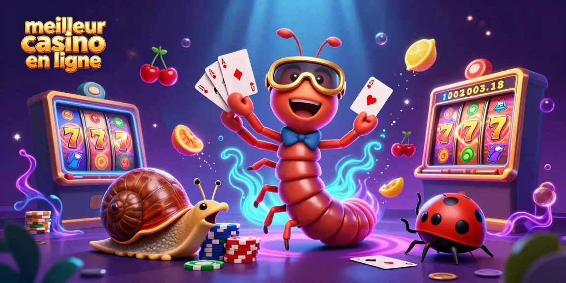 Gagnez au meilleur casino en ligne en découvrant des jeux passionnants avec des jackpots impressionnants.