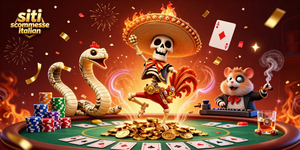 Scopri i migliori siti scommesse italiani con il nostro divertente mix di personaggi e azione di gioco!