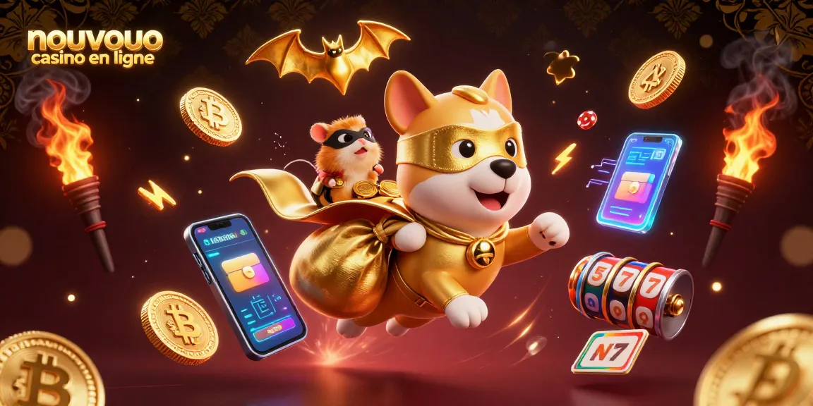 Gagnez des jetons en jouant à un nouveau casino en ligne avec des personnages colorés et des éléments de jeu dynamiques